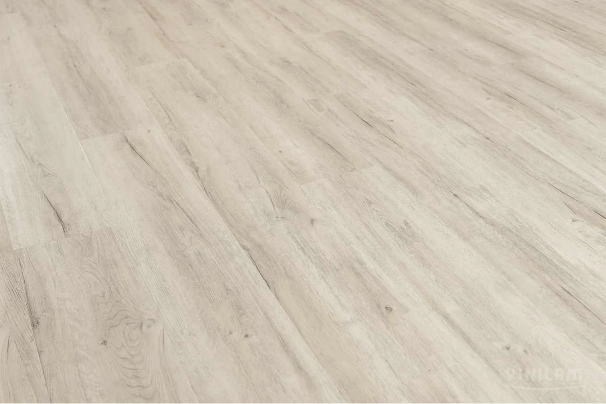 Кварц-виниловая плитка VINILAM (ВИНИЛАМ) Коллекция CERAMO XXL Дизайн 8875-EIR Дуб Цюрих (1520*225*5.5 мм)