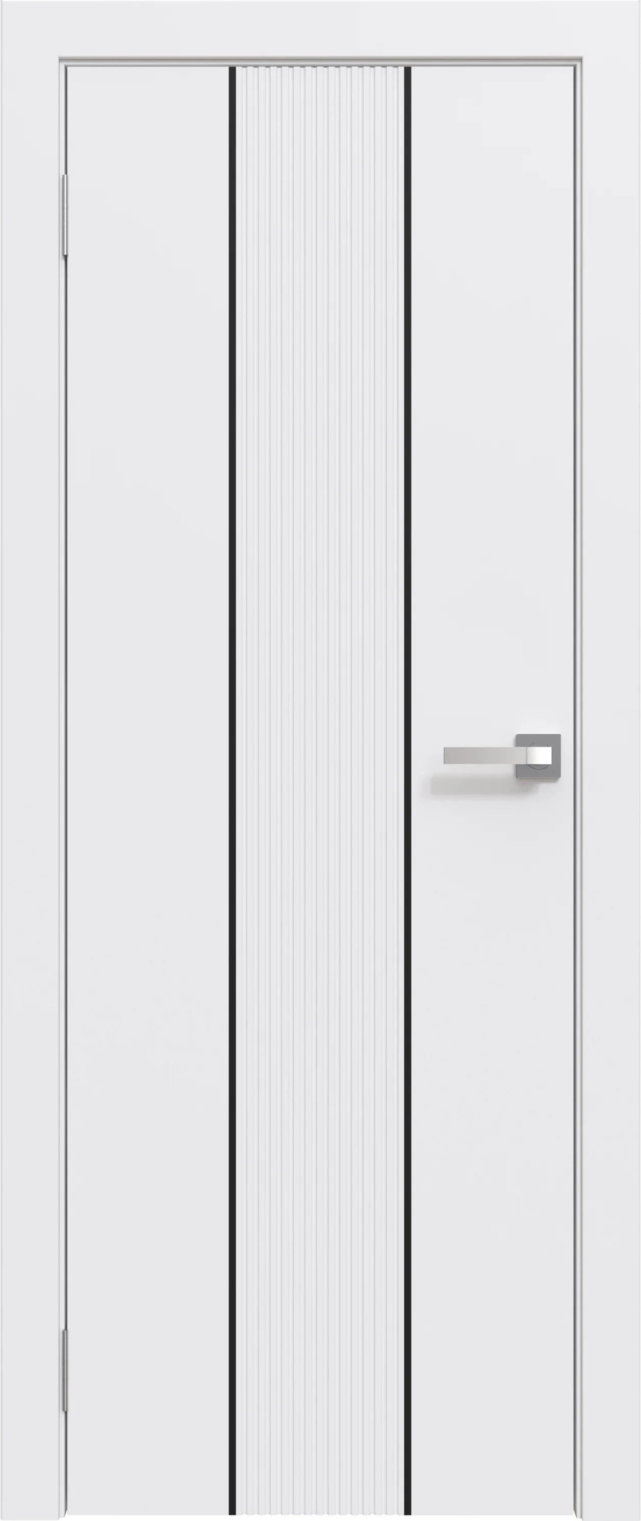 Межкомнатная дверь ЮНИ ЭМАЛЬ Белая LINE 04