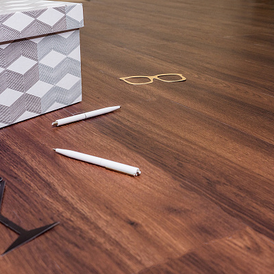 Виниловая плитка ECOCLICK WOOD Дизайн NOX 1708 Дуб Турин (1200х180х2.3 мм)