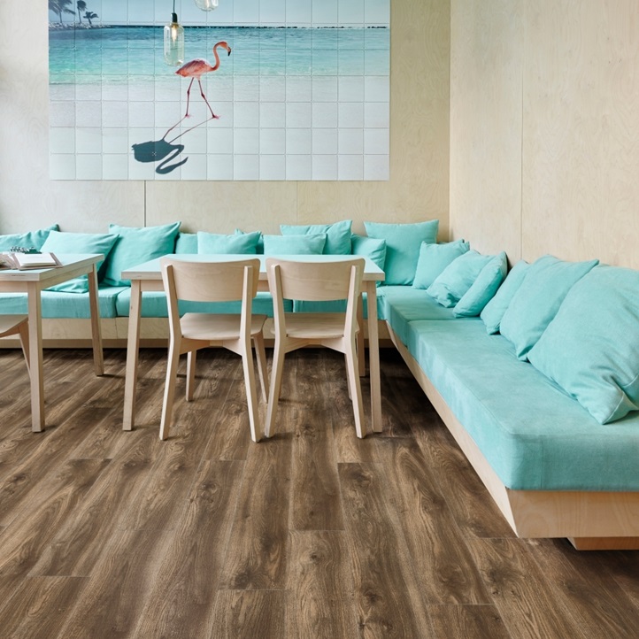 Виниловый ламинат IVC Moduleo Коллекция ROOTS 0.55 EIR Дизайн SIERRA OAK 58876 (1320*196*2.5 мм)