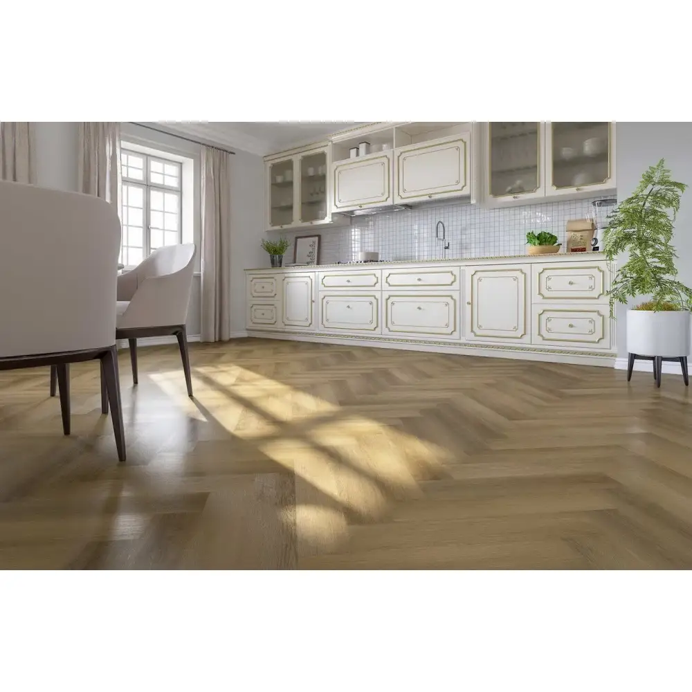 Кварцевый ламинат FARGO Коллекция PARQUET Дизайн 33-4105-12 Дуб Ванкувер (615х123х4.0 мм)