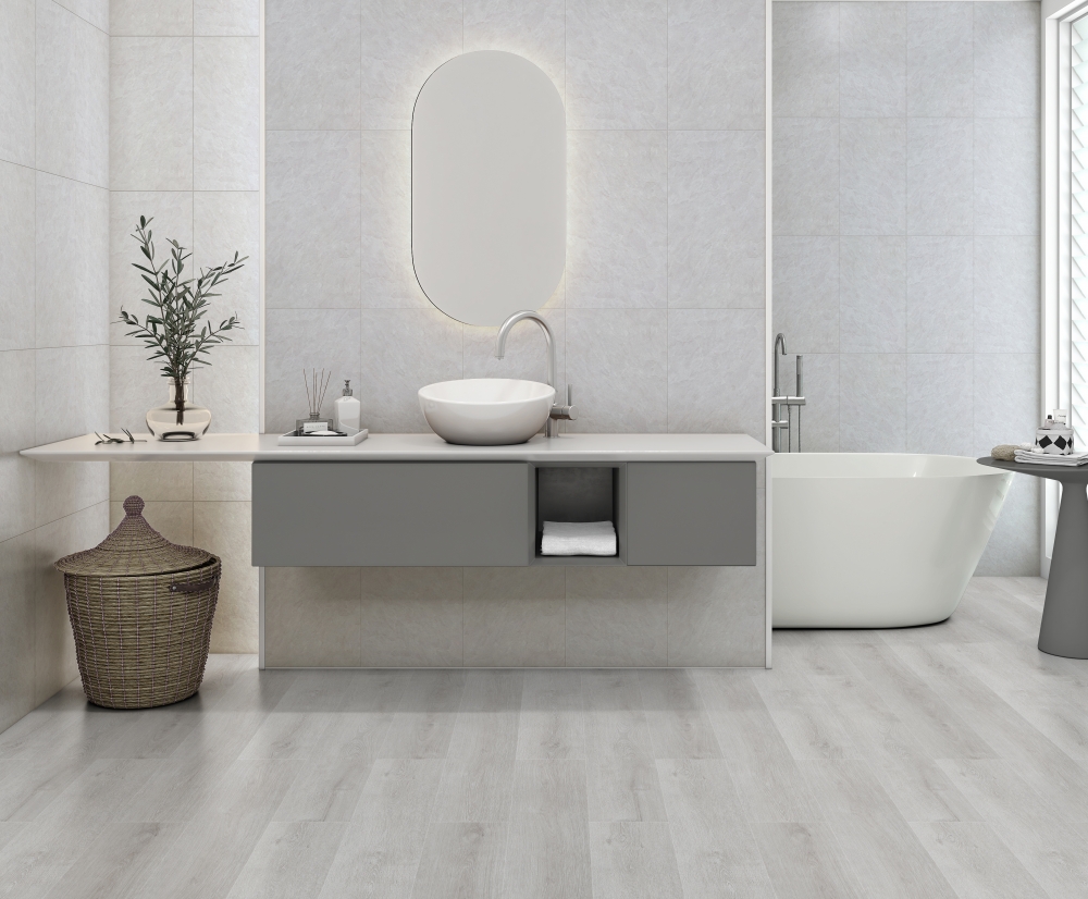 Виниловый (SPC) ламинат ROYCE Коллекция ENJOY Дизайн Е304 Дуб Стен (1200х180х3.5 мм)