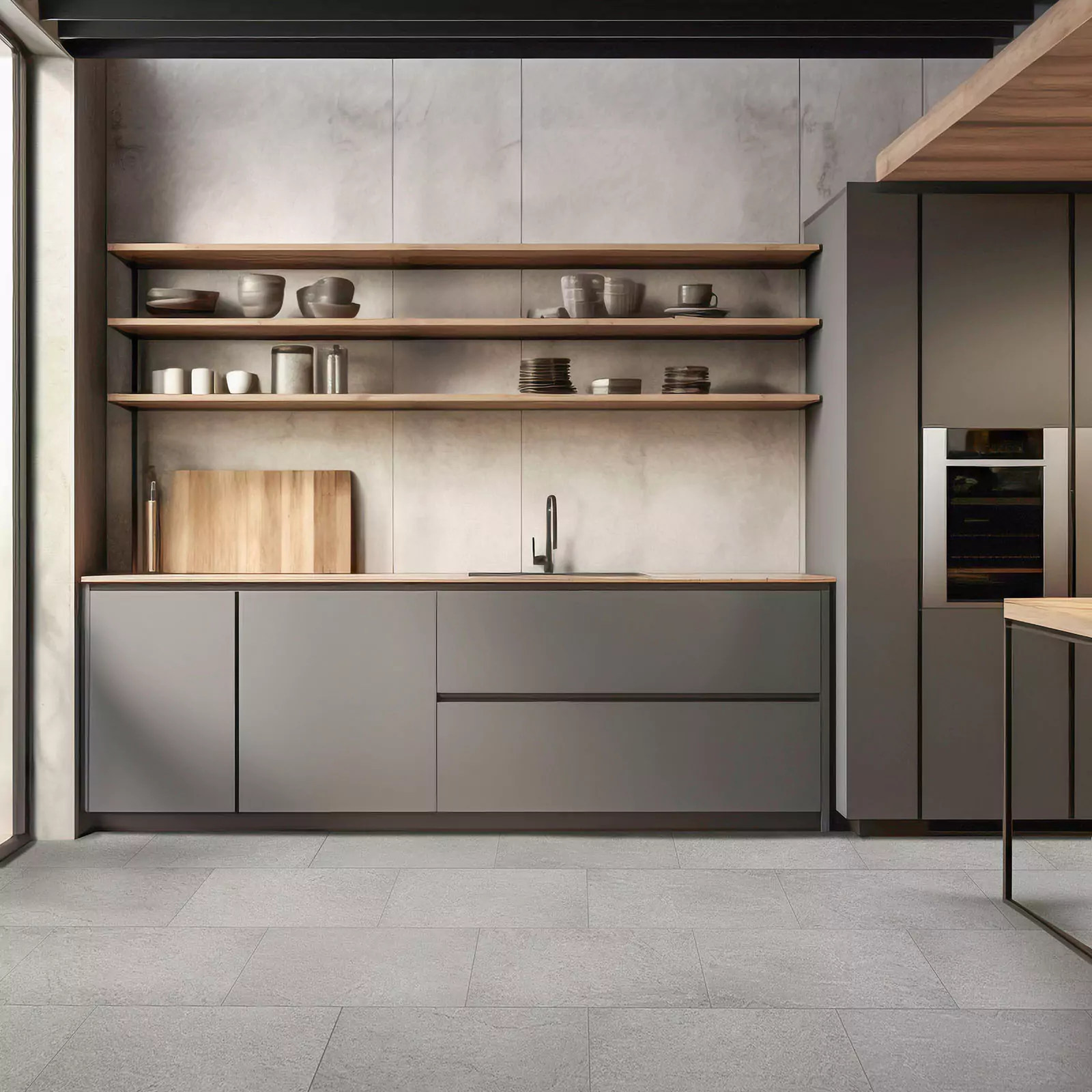 Виниловая плитка DREAM FLOOR (Дрим Флор) Коллекция Stone LVT Дизайн SQ 012 (303х608х2.5 мм)