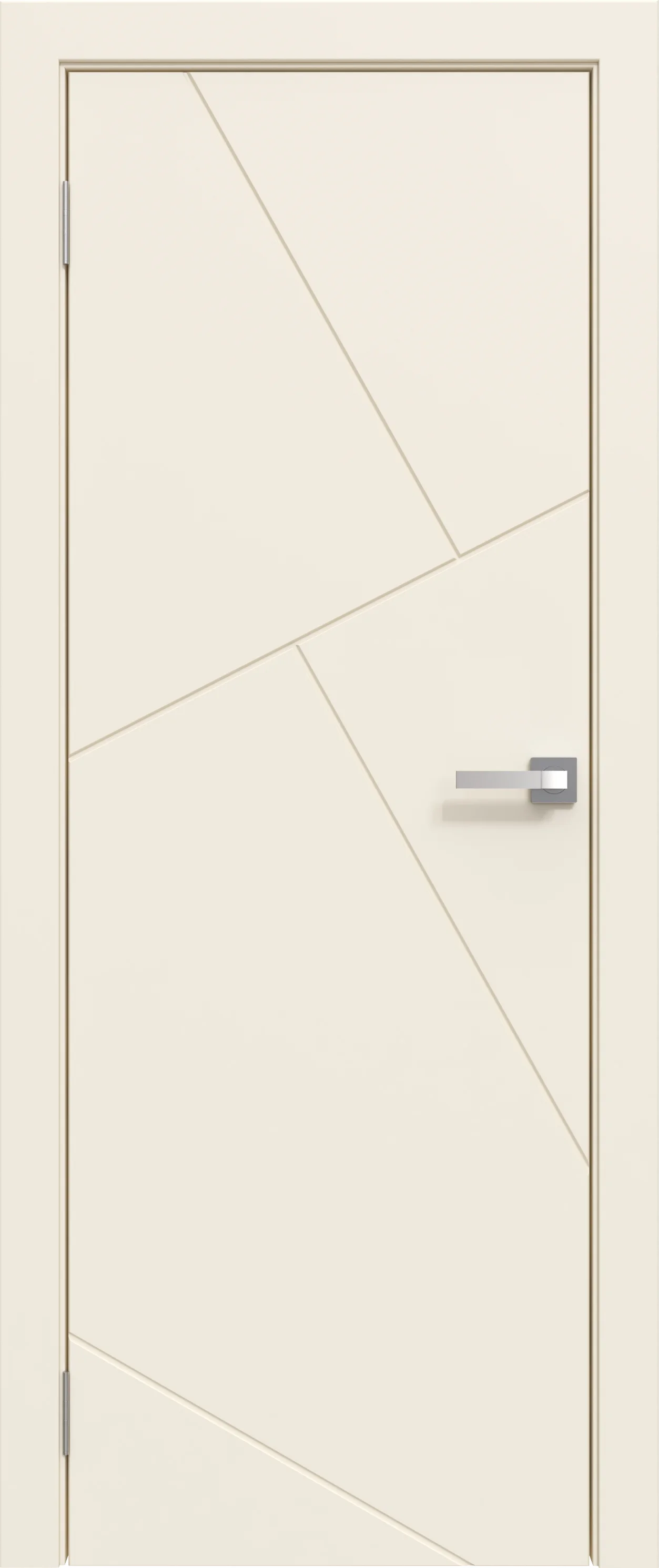 Межкомнатная дверь ЮНИ ЭМАЛЬ Ваниль, Грей, Графит, Капучино ПГ-26