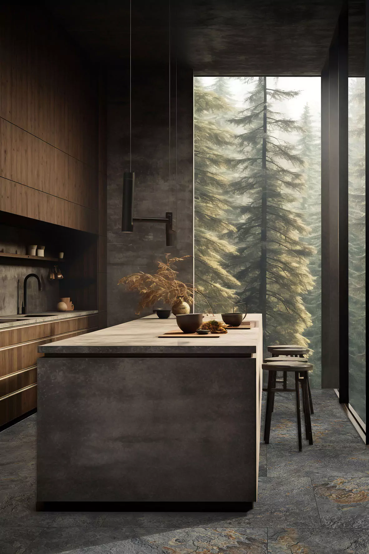 Виниловая плитка DREAM FLOOR (Дрим Флор) Коллекция Stone LVT Дизайн SQ 011 (303х608х2.5 мм)