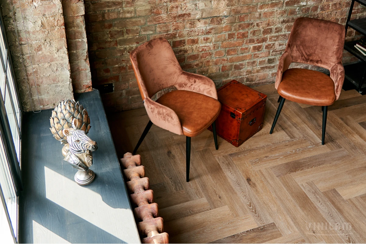 Виниловый ламинат VINILAM (ВИНИЛАМ) Коллекция PARQUET HERRINGBONE GLUE Дизайн GD11199 Паркет Венецианский (762*152.4*2.5 мм)