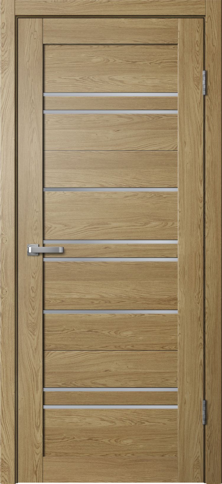 Межкомнотные двери FLYDOORS Коллекция BARN B02 ПО ПВХ Дуб Европейский