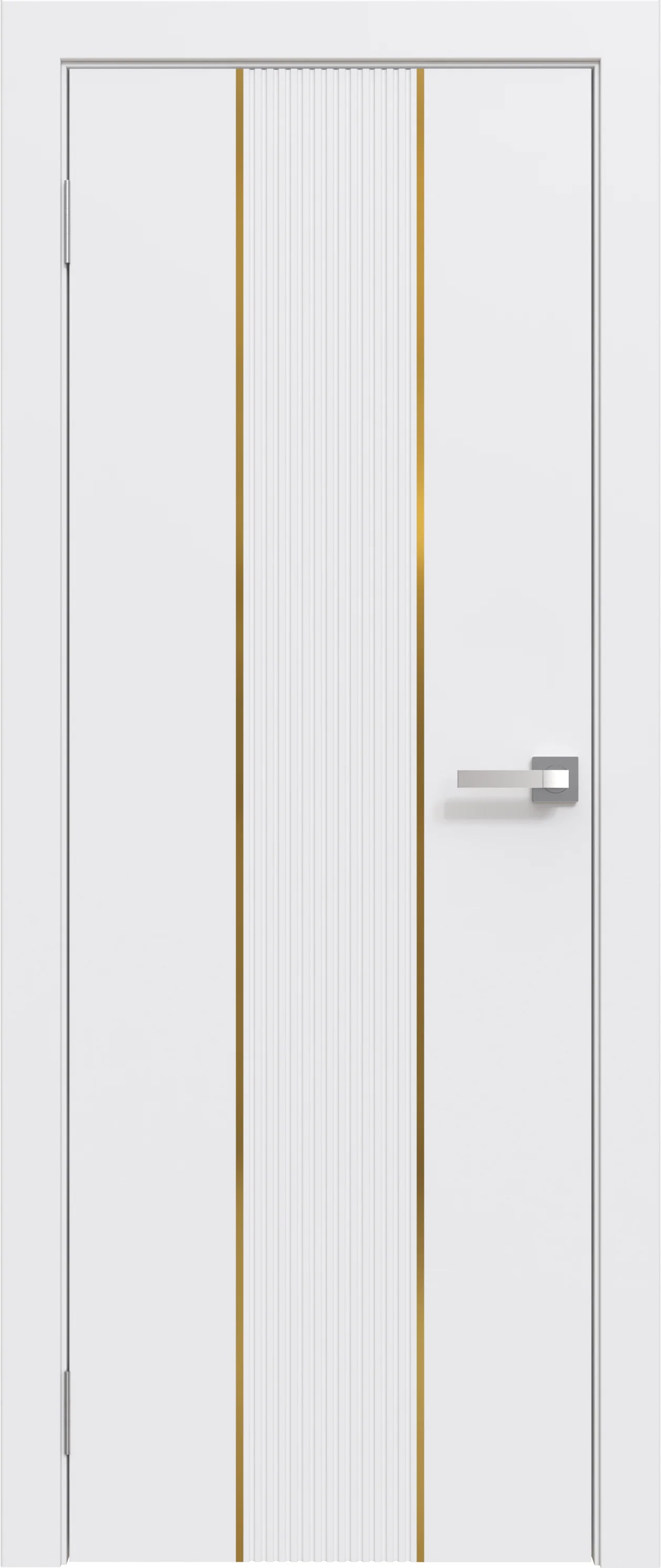 Межкомнатная дверь ЮНИ ЭМАЛЬ Белая LINE 04