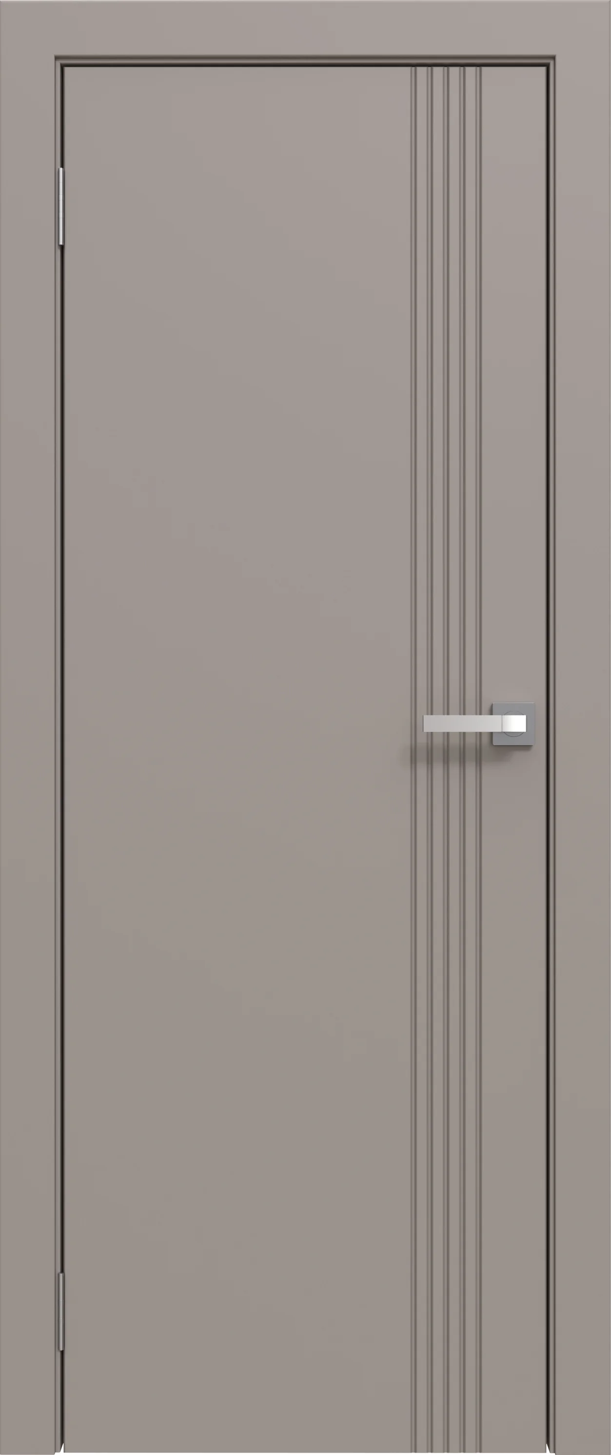 Межкомнатная дверь ЮНИ ЭМАЛЬ Ваниль, Грей, Графит, Капучино ПГ-23