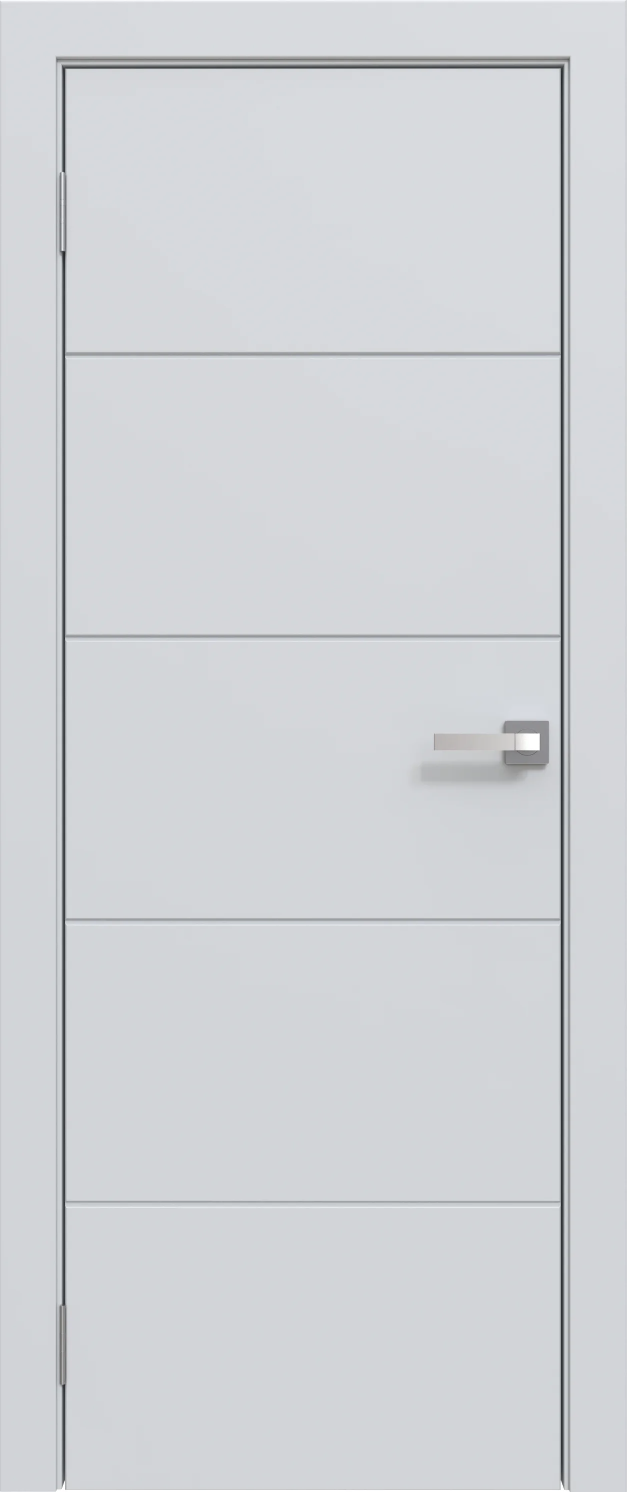 Межкомнатная дверь ЮНИ ЭМАЛЬ Ваниль, Грей, Графит, Капучино ПГ-11