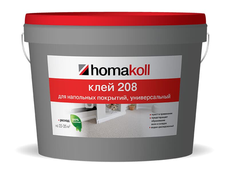 Клей универсальный для напольных покрытий HOMAKOLL (ХОМАКОЛ) 208 14 кг