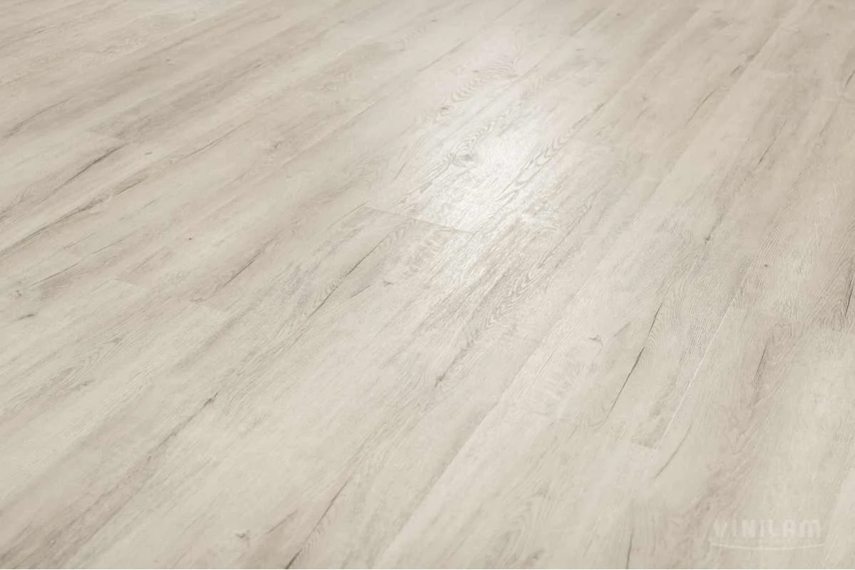 Кварц-виниловая плитка VINILAM (ВИНИЛАМ) Коллекция CERAMO XXL Дизайн 8875-EIR Дуб Цюрих (1520*225*5.5 мм)