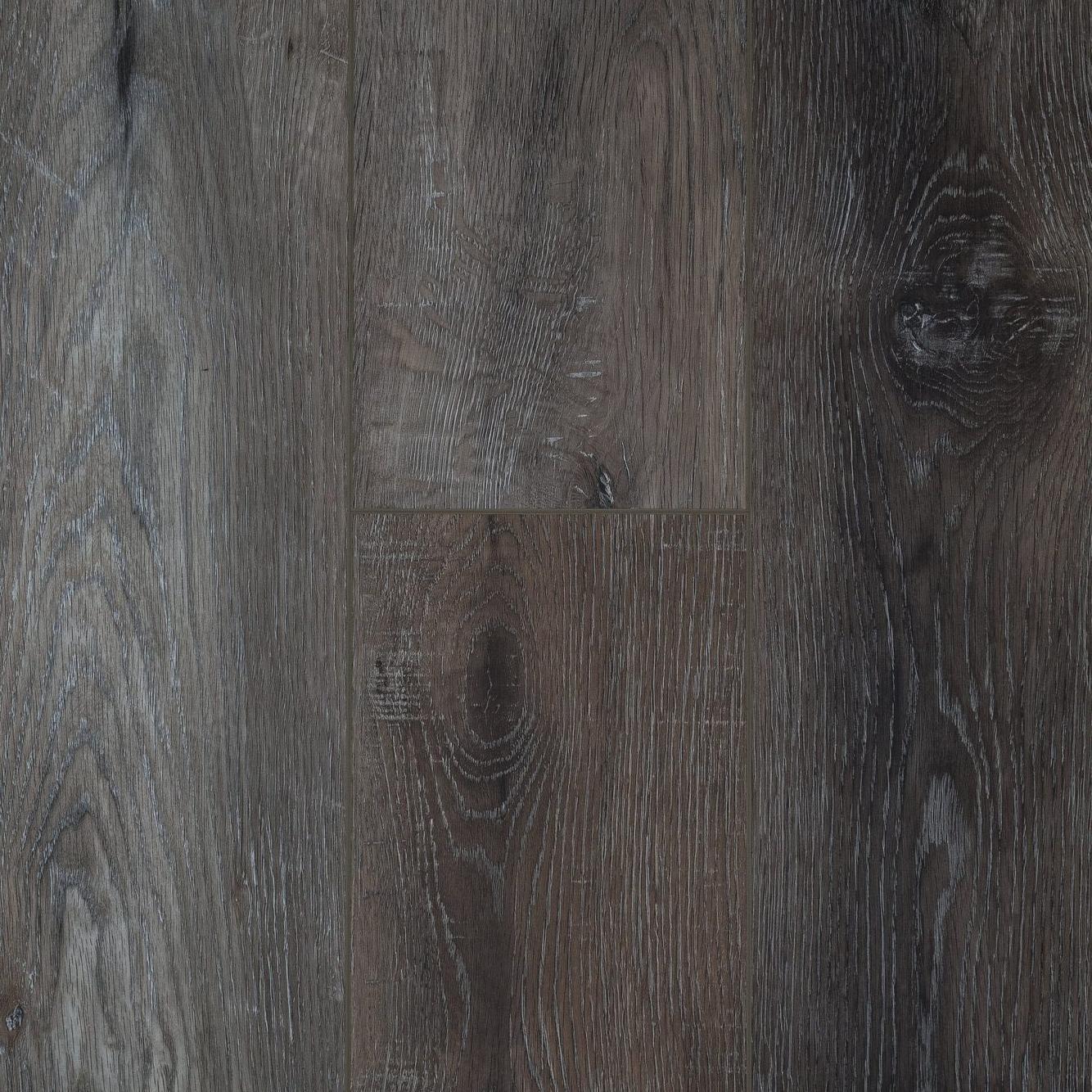 SPC ламинат DAMY FLOOR Коллекция Family Дизайн TCM369-7 Дуб Рустикальный Черный (1220х180х4 мм)