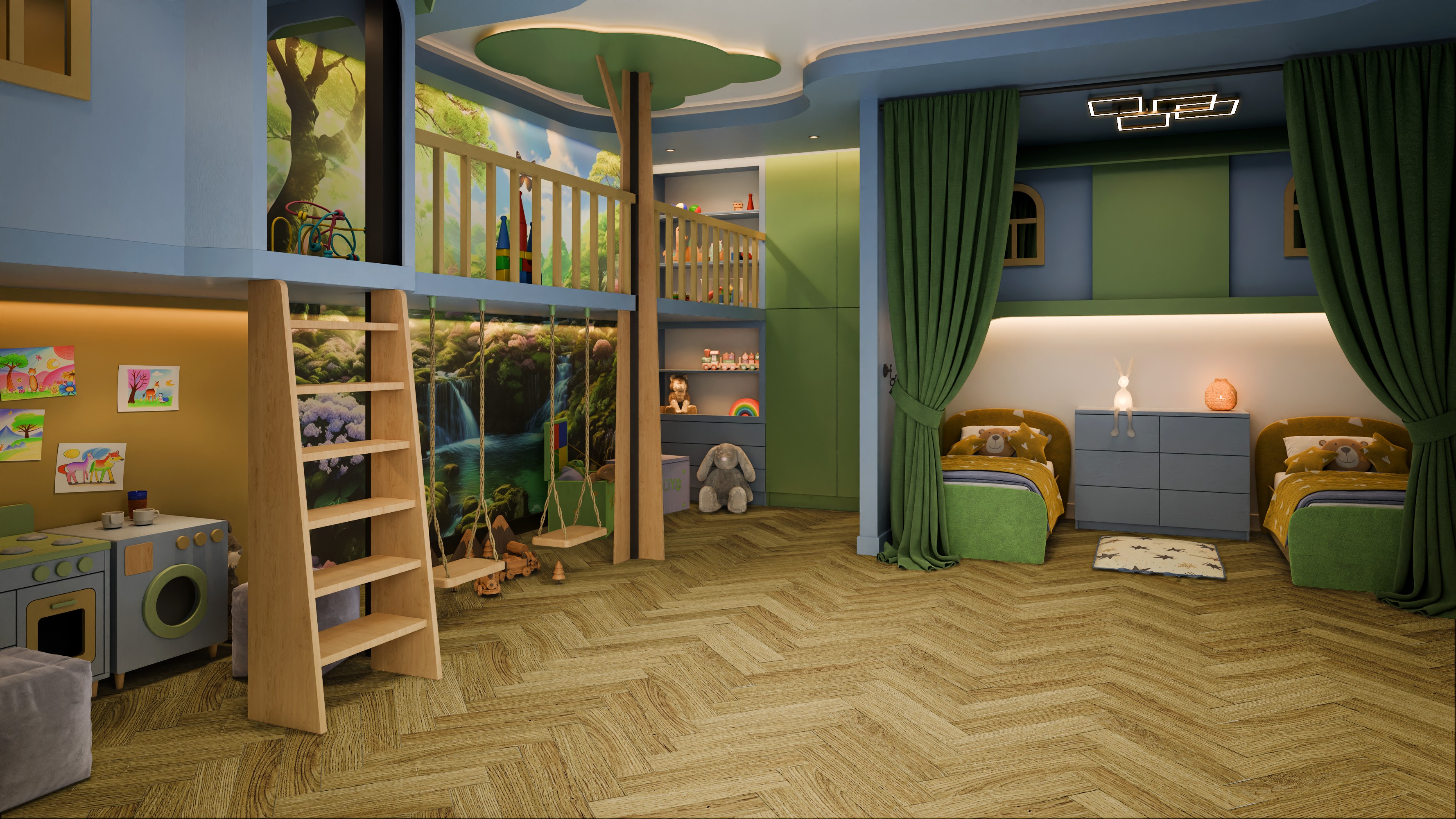 SPC ламинат DAMY FLOOR Коллекция London Дизайн 190902EL-06 Манчестер (615х123х4 мм)