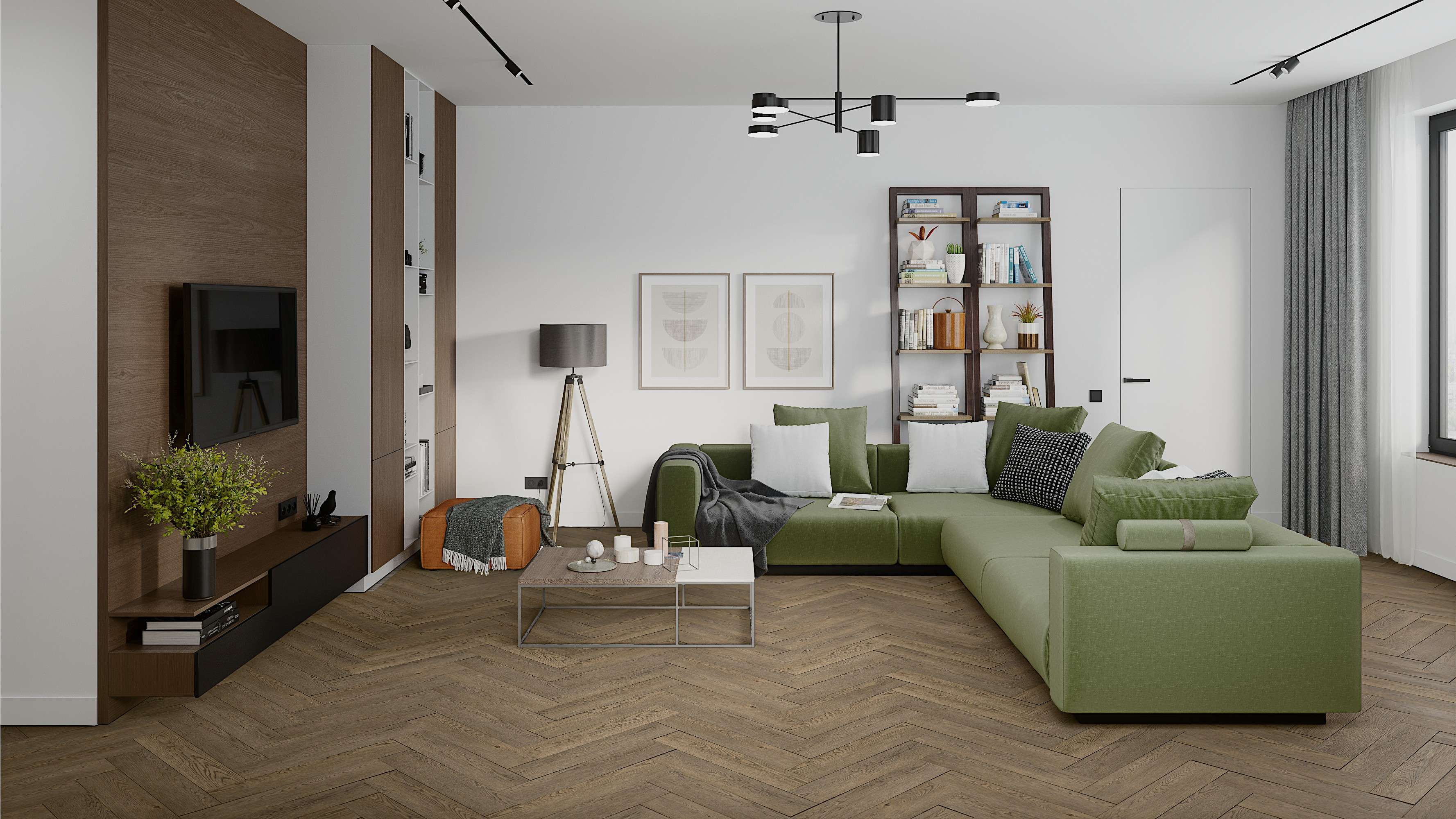 SPC ламинат DAMY FLOOR Коллекция London Дизайн 0030-6L Ноттингем (615х123х4.2 мм)