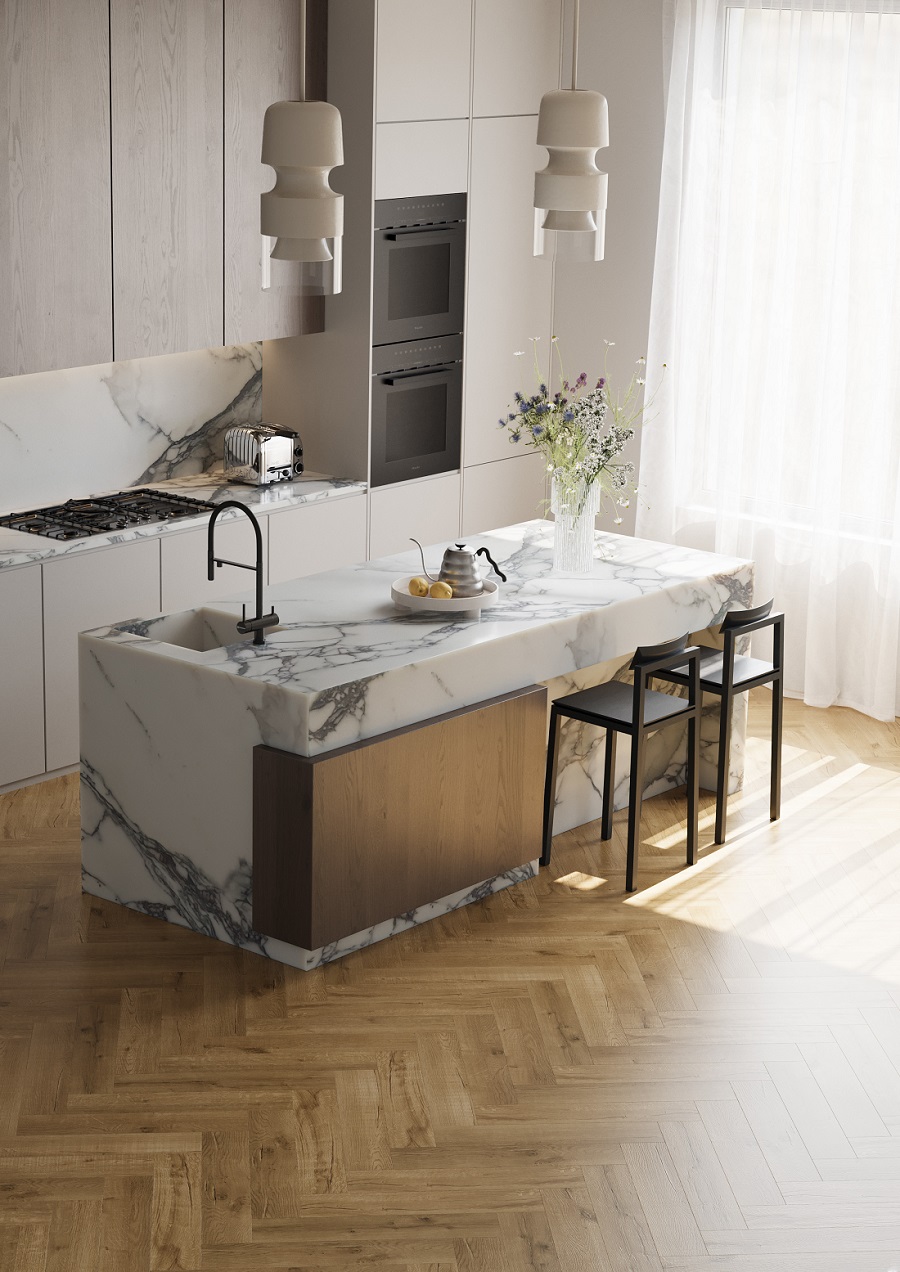 Кварцевый ламинат FARGO Коллекция PARQUET Дизайн 33-81996-9 Дуб Робуста (615х123х4.0 мм)