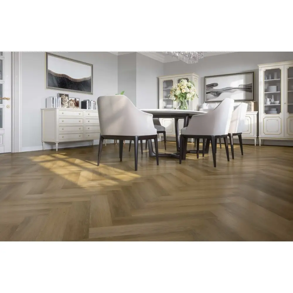 Кварцевый ламинат FARGO Коллекция PARQUET Дизайн 33-4105-12 Дуб Ванкувер (615х123х4.0 мм)