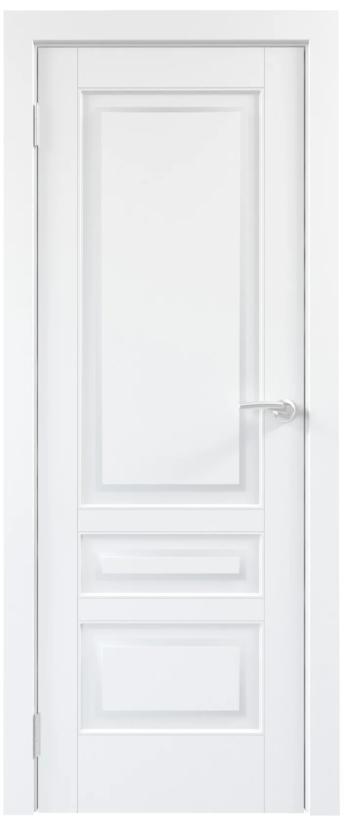 Межкомнатная дверь ЮНИ ЭМАЛЬ Белая ПЕРФЕТО 2
