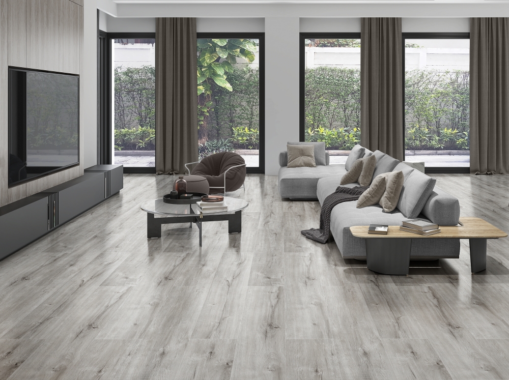 Виниловый (SPC) ламинат ROYCE Коллекция ENJOY Дизайн Е305 Дуб Берсель (1200х180х43.5 мм)