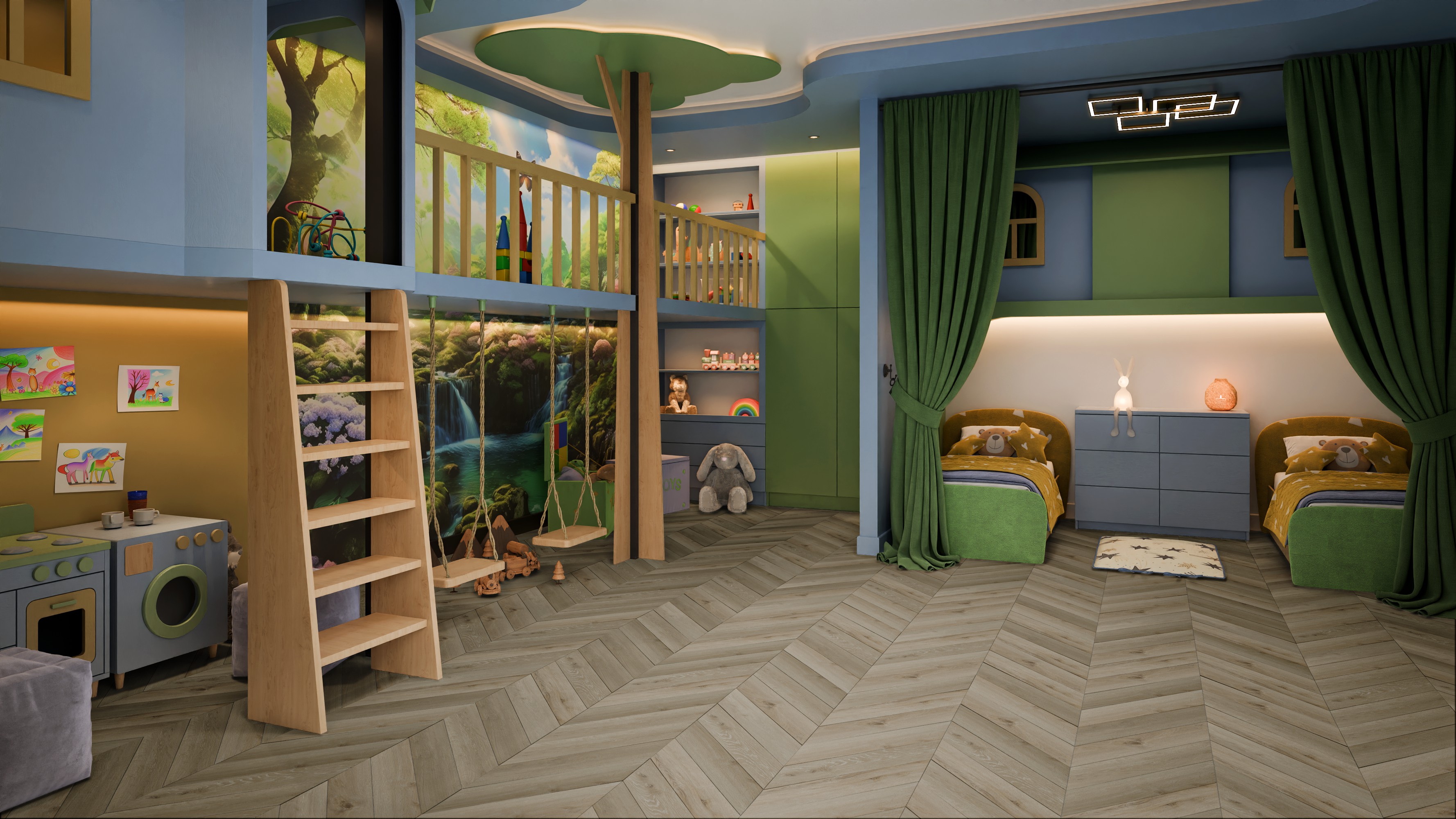 Кварц-виниловая плитка DAMY FLOOR Коллекция  CHEVRON LVT Дизайн DF01-Ch-LVT Версаль (600×127х2,5мм)