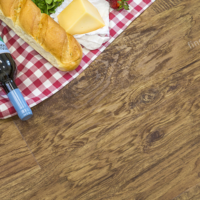 Кварцвиниловая плитка FINEFLOOR Коллекция RICH Дизайн FF-2067 Пекан Барроу (1320x196x2.5 мм)