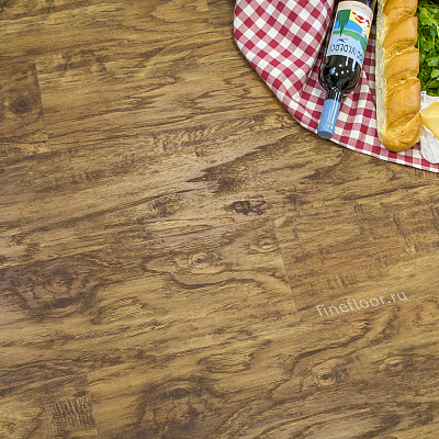 Кварцвиниловая плитка FINEFLOOR Коллекция RICH Дизайн FF-2067 Пекан Барроу (1320x196x2.5 мм)