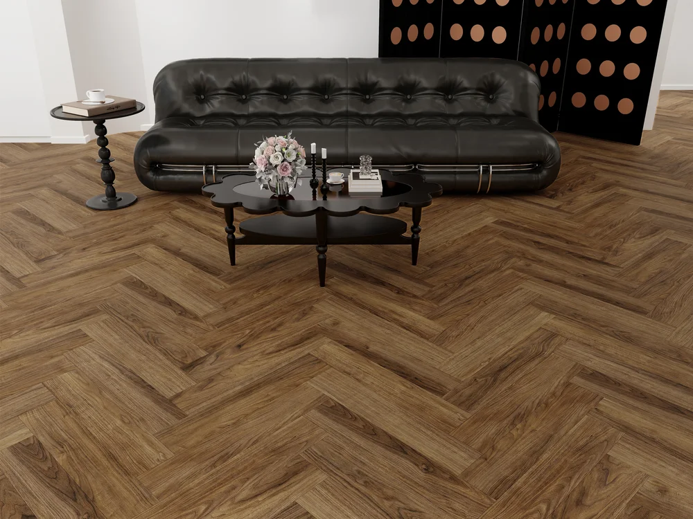 SPC ламинат OFFWOOD Коллекция Herringbone Дизайн Сибирь (625х125х4 мм)