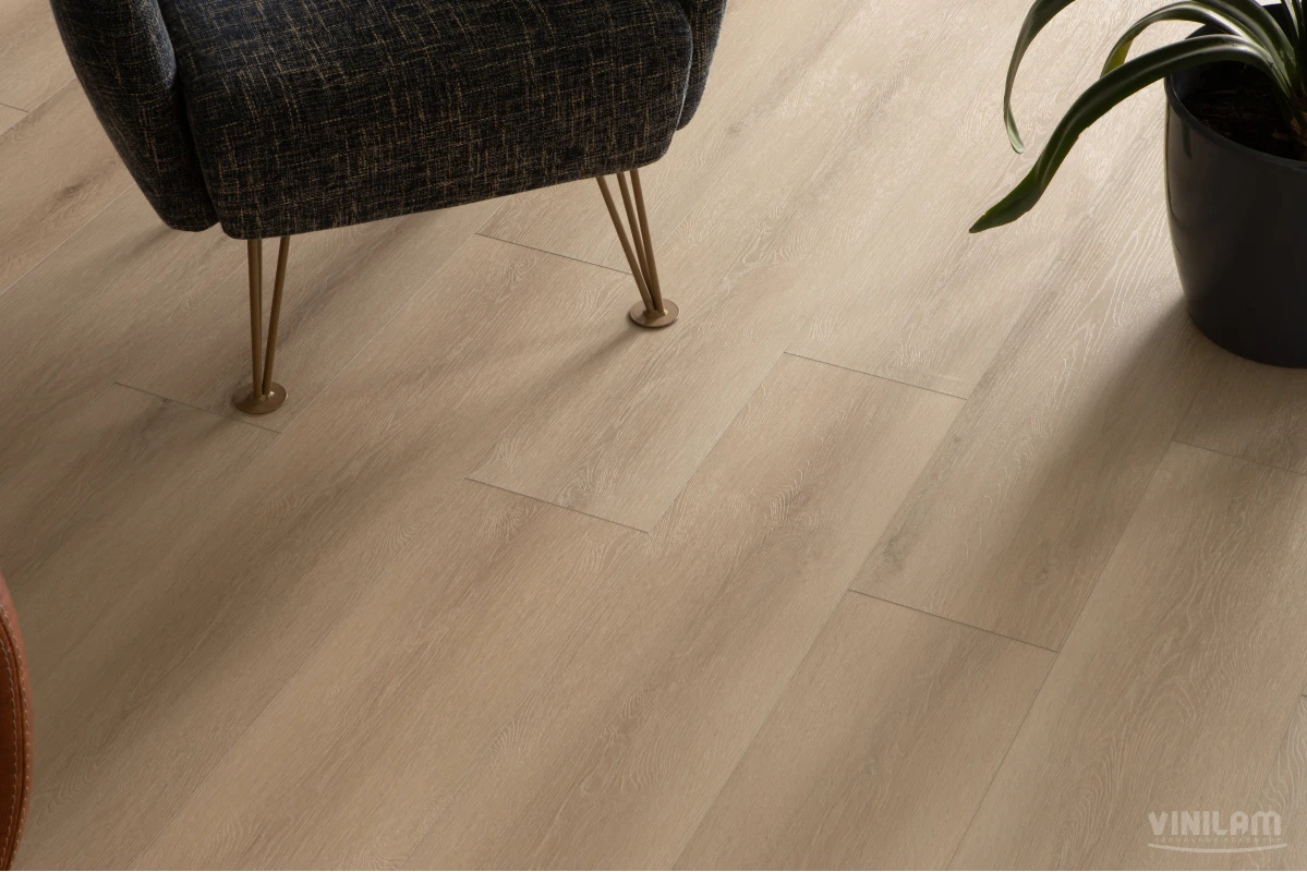 Виниловый ламинат VINILAM (ВИНИЛАМ) Коллекция GIBRID CORK Дизайн 10120V Дуб Намюр (1220*227*7 мм)