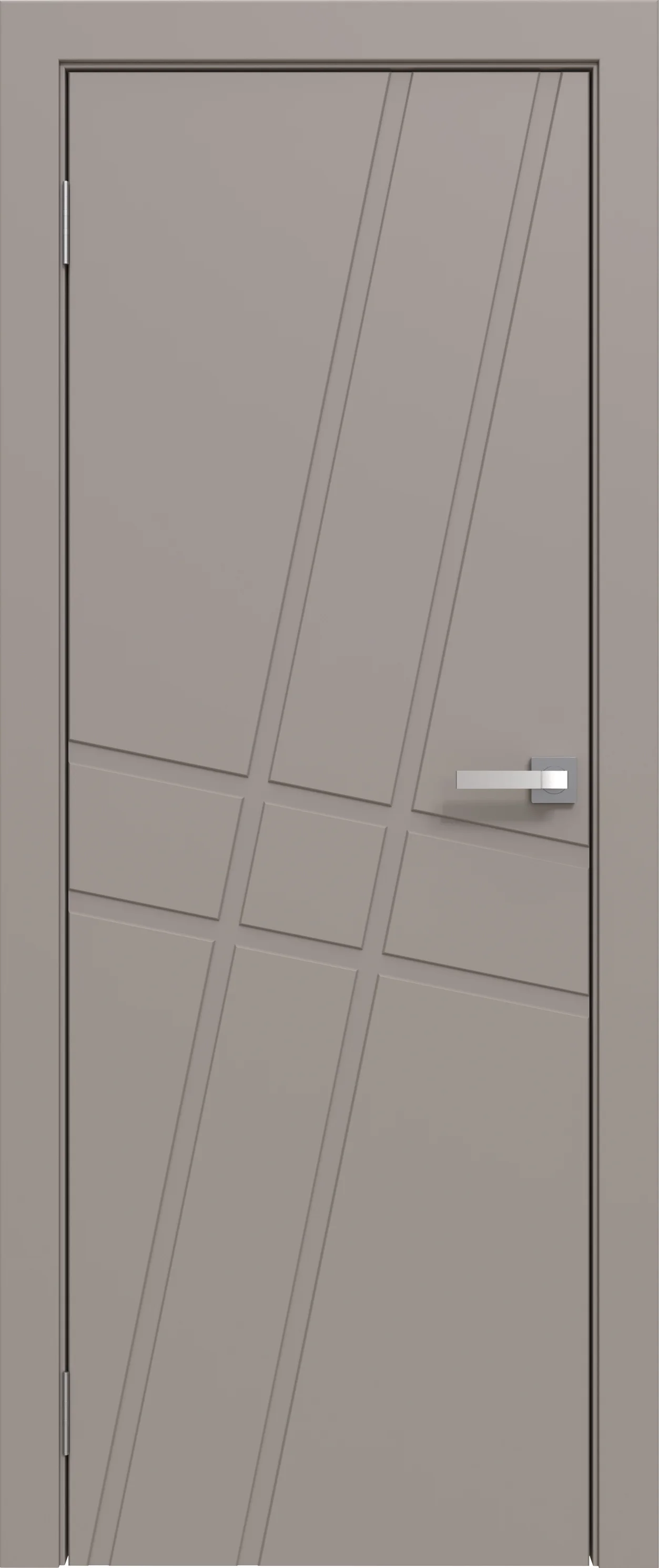 Межкомнатная дверь ЮНИ ЭМАЛЬ Ваниль, Грей, Графит, Капучино ПГ-21