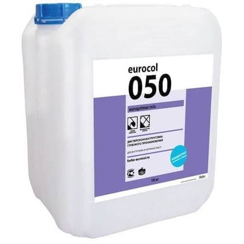 050 Дисперсионная грунтовка. для впитывающих оснований 10 л