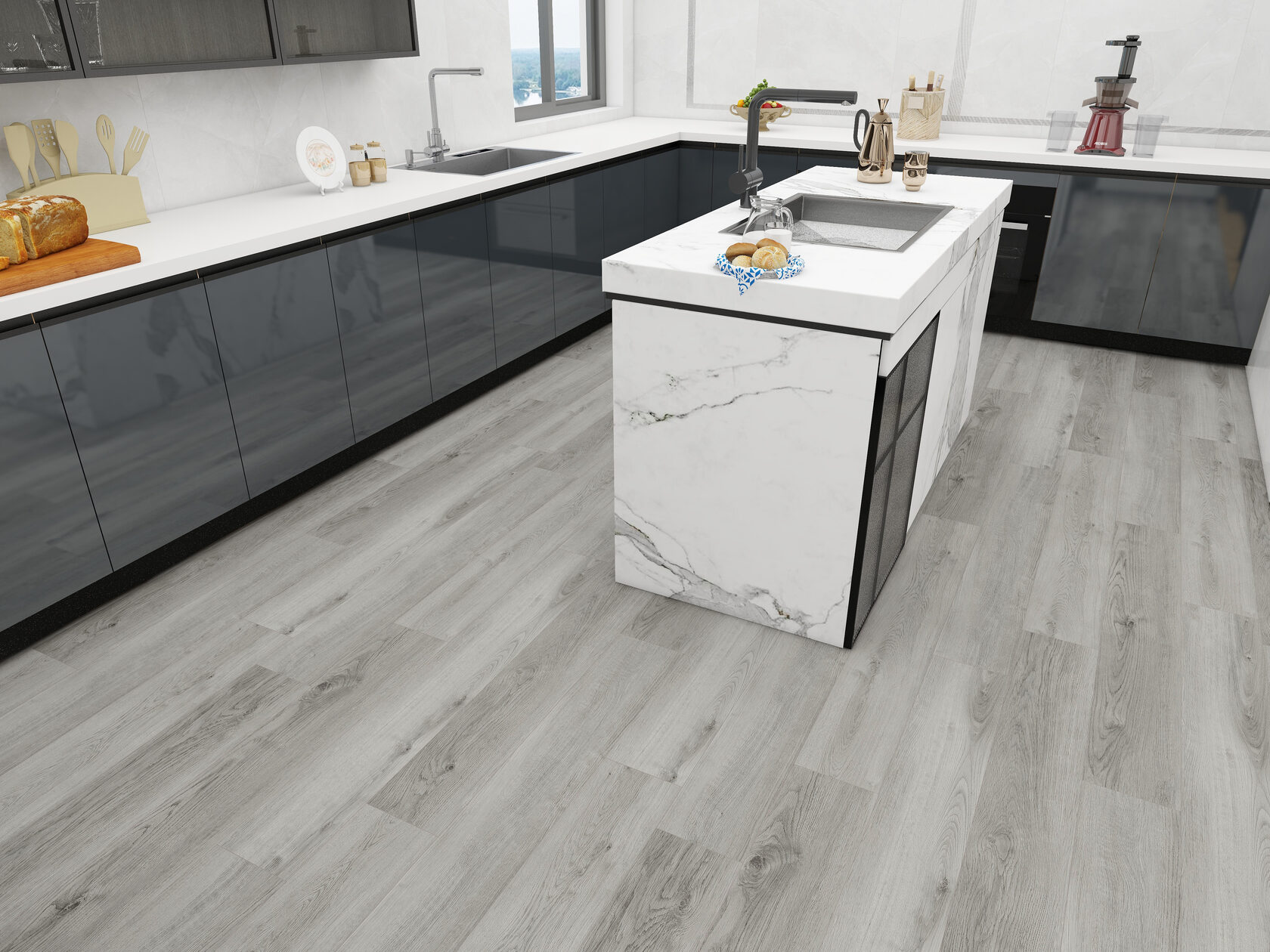 SPC ламинат OFFWOOD Коллекция Classic Дизайн Ордос (1220х182х4мм)