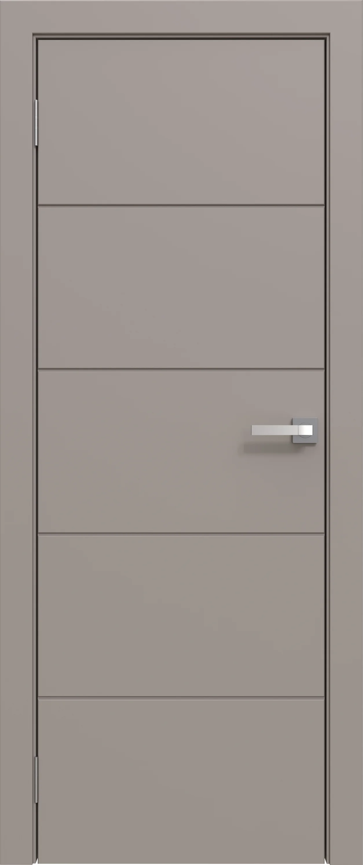 Межкомнатная дверь ЮНИ ЭМАЛЬ Ваниль, Грей, Графит, Капучино ПГ-11