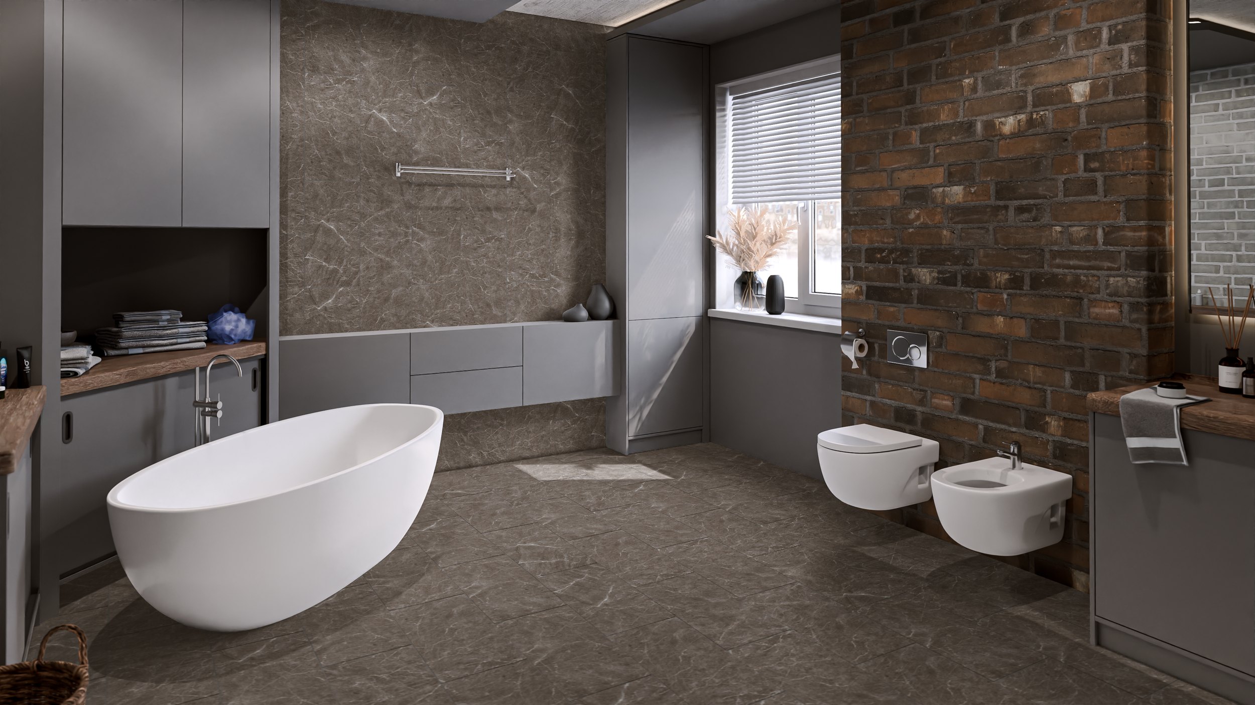 SPC ламинат DAMY FLOOR Коллекция ASCENT STRONG Дизайн LQ8132-2-ST Макалу (610х305х5 мм)