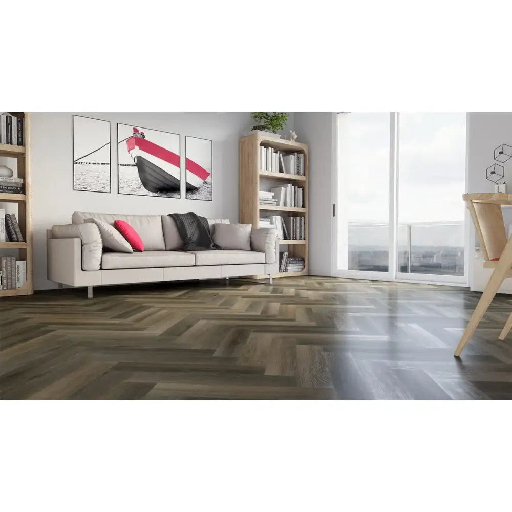 Кварцевый ламинат FARGO Коллекция PARQUET Дизайн 33-62W921 Дуб Кальвадос (615х123х4.0 мм)