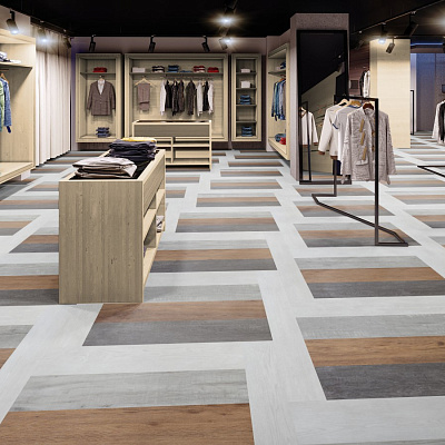 Виниловая плитка POLYSTYL Коллекция COSMIC Дизайн PHOENIX (914.4х152.4х3 мм)