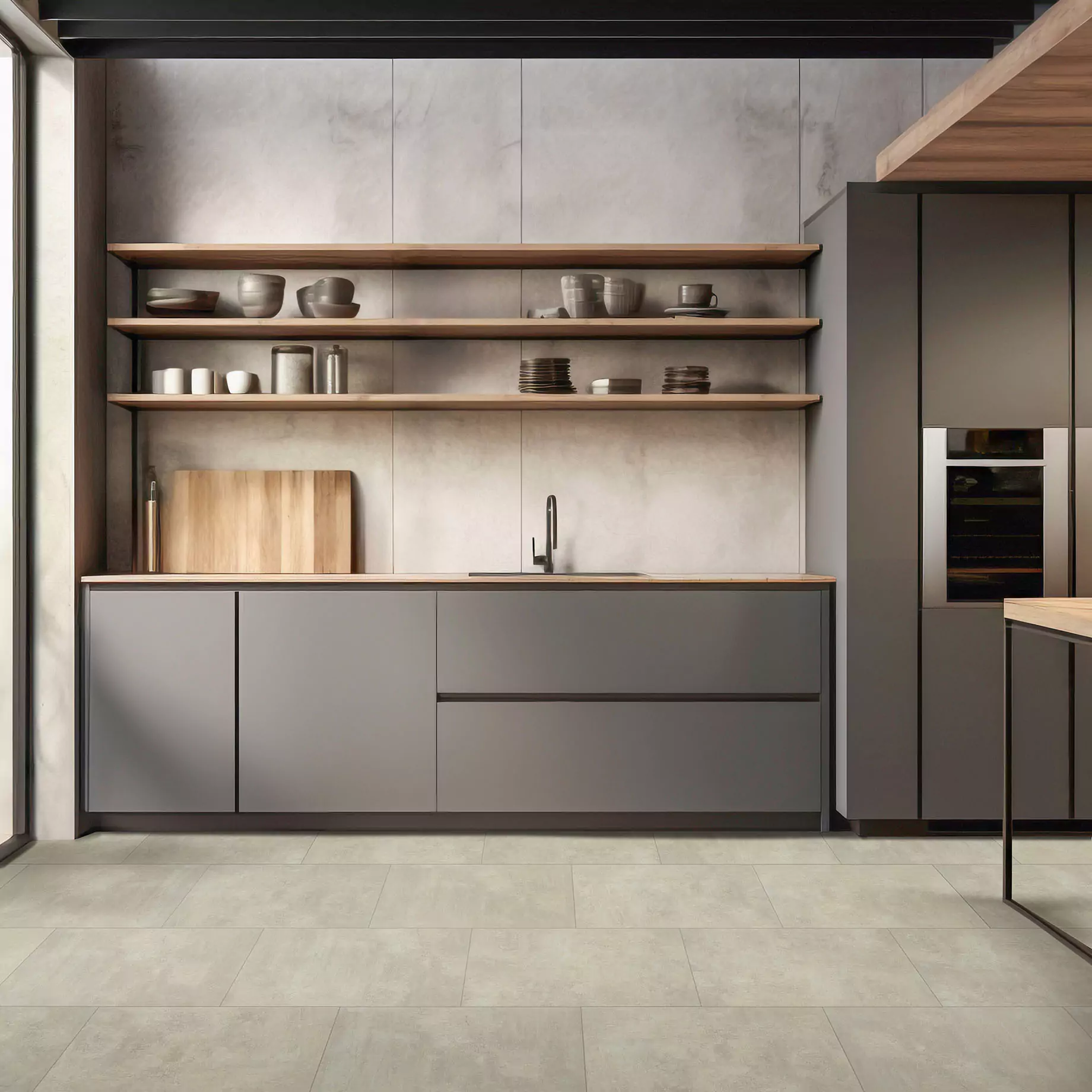 Виниловая плитка DREAM FLOOR (Дрим Флор) Коллекция Stone LVT Дизайн SQ 013 (303х608х2.5 мм)