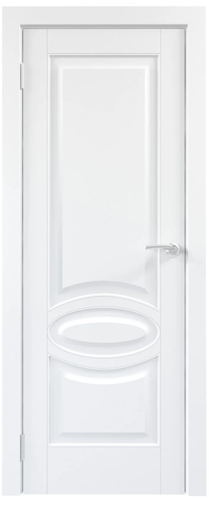 Межкомнатная дверь ЮНИ ЭМАЛЬ Белая ПЕРФЕТО 3