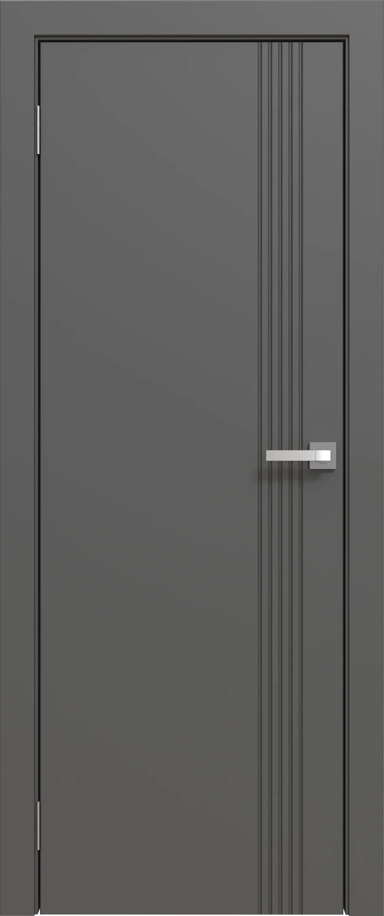 Межкомнатная дверь ЮНИ ЭМАЛЬ Ваниль, Грей, Графит, Капучино ПГ-23